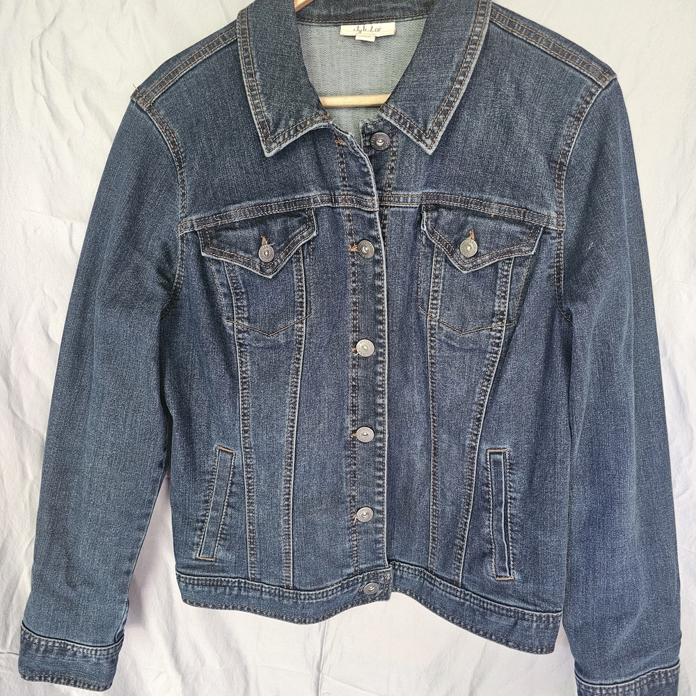 Old Navy Dark Blue Jean Jacket